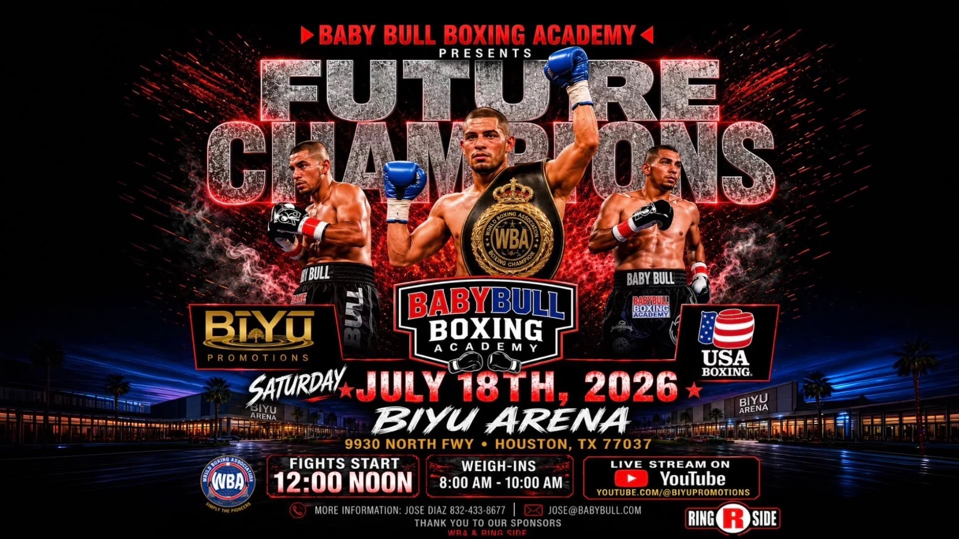 Baby Bull Boxing Presents FUTURE CHAMPIONS