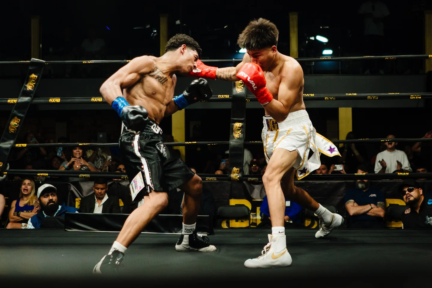 Trade punches at BIYU Arena
