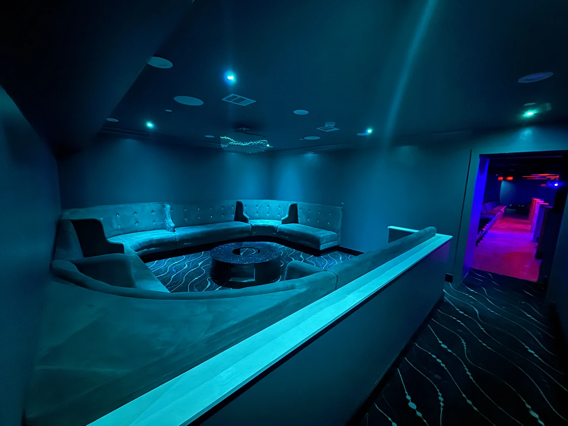 VIP booth room at BIYU Arena